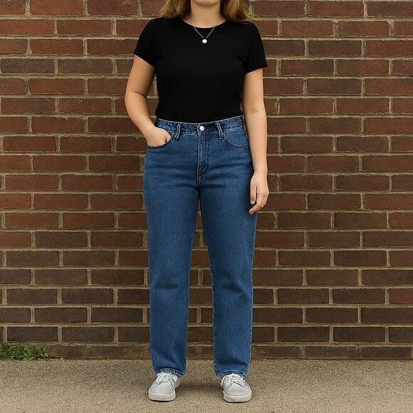 L.L. Bean Denim - LL BEAN Classic Fit Size 12P Jeans Blue Denim Petite EUC